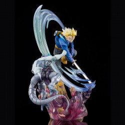 Figuarts Zero EX Battle S. Saiyan Trunks The Second Super Saiyan Bandai DBZ