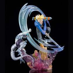 Figuarts Zero EX Battle S. Saiyan Trunks The Second Super Saiyan Bandai DBZ