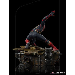Statue Spider Man Peter 1 BDS Art Scale Deluxe Iron Studios Spider Man No Way Home