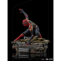 Statue Spider Man Peter 1 BDS Art Scale Deluxe Iron Studios Spider Man No Way Home