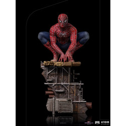 Statue Spider Man Peter 2 BDS Art Scale Deluxe Iron Studios Spider Man No Way Home