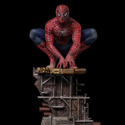 Statue Spider Man Peter 2 BDS Art Scale Deluxe Iron Studios Spider Man No Way Home