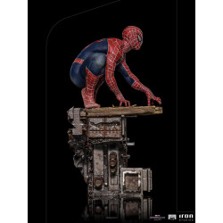 Statue Spider Man Peter 2 BDS Art Scale Deluxe Iron Studios Spider Man No Way Home