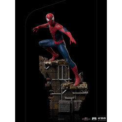 Statue Spider Man Peter 3 BDS Art Scale Deluxe Iron Studios Spider Man No Way Home
