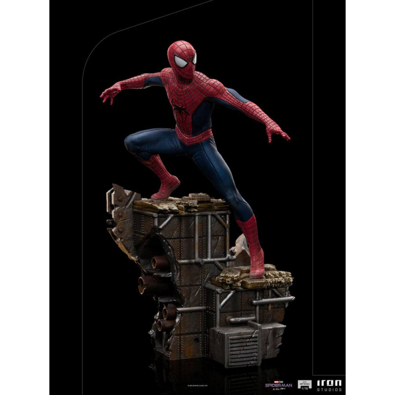 Spider No Way Home Figur Spider-Man No Way Home Statue (Peter #3) – Maßstab 1/10, Detailliertes Sammlerstück Iron Studios