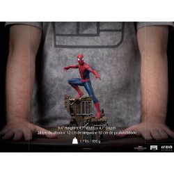 Statue Spider Man Peter 3 BDS Art Scale Deluxe Iron Studios Spider Man No Way Home