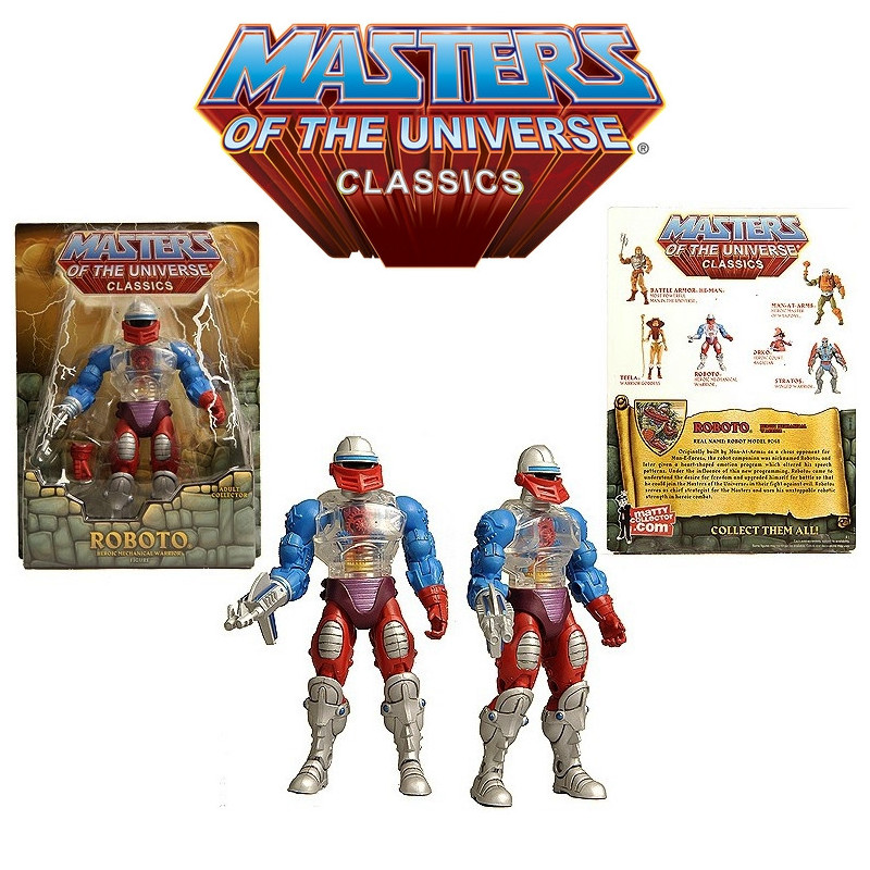 MAITRES DE L'UNIVERS CLASSICS figurine Roboto The Original MAITRES DE L'UNIVERS CLASSICS figurine Roboto The Original
