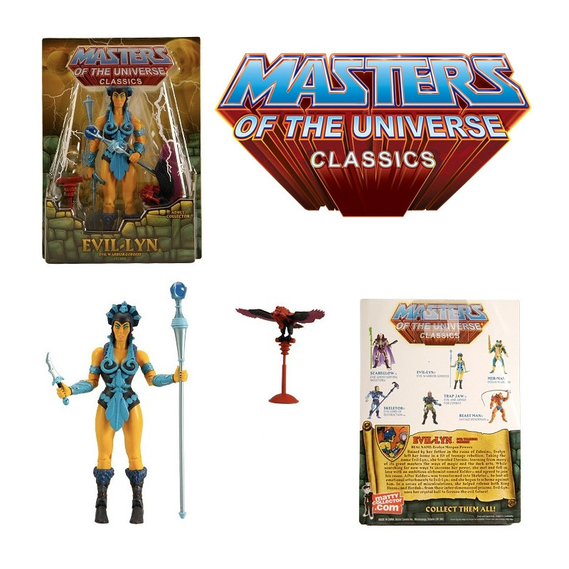 MAITRES DE L'UNIVERS CLASSICS figurine Evil Lyn MAITRES DE L'UNIVERS CLASSICS figurine Evil Lyn