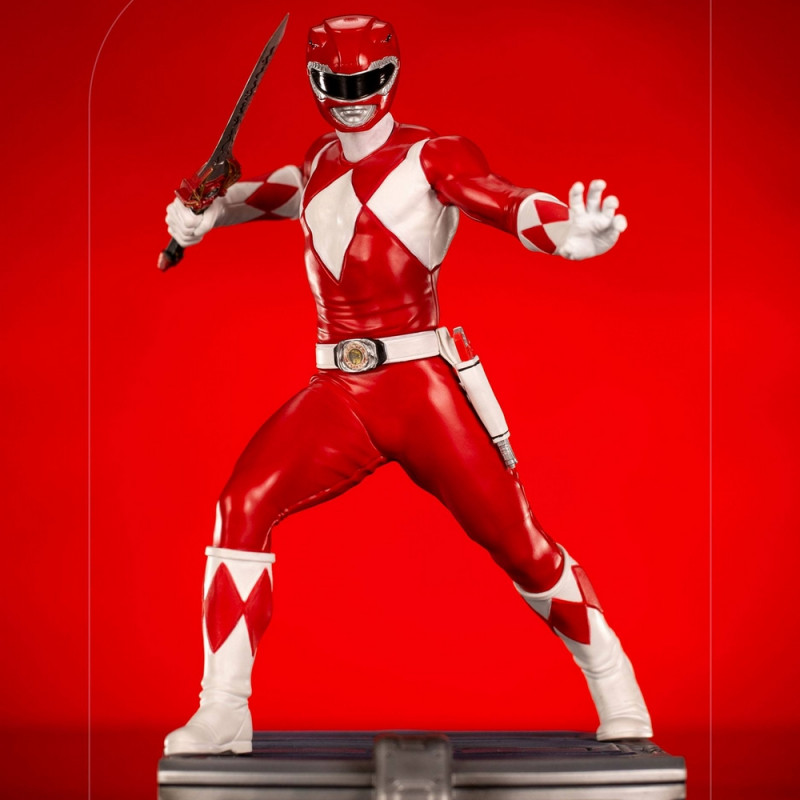 Statue Red Ranger BDS Art Scale Iron Studios Statue Red Ranger BDS Art Scale Iron Studios