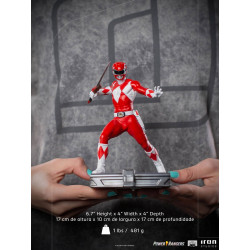 Statue Red Ranger BDS Art Scale Iron Studios Power Rangers