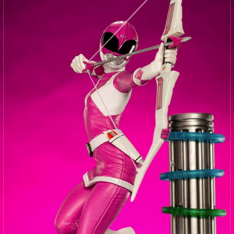 Statue Pink Ranger BDS Art Scale Iron Studios Power Rangers