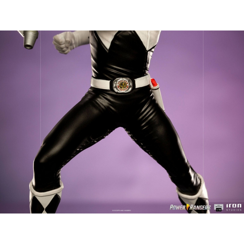 Statue Black Ranger - Power Rangers - BDS Art Scale 1/10 - Iron Studios - Neuve