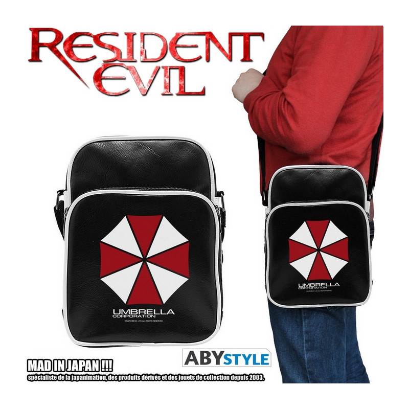 RESIDENT EVIL sac besace Umbrella Corporation Abystyle RESIDENT EVIL sac besace Umbrella Corporation Abystyle