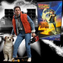 Movie Masterpiece Marty McFly & Einstein Exclusive Hot Toys