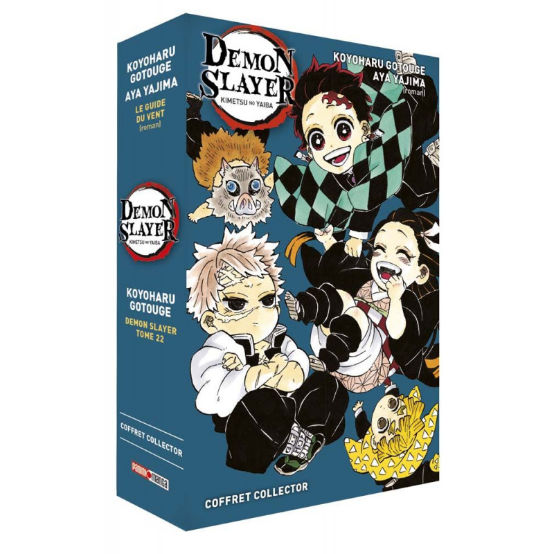 DEMON SLAYER COFFRET TOME 22 + ROMAN N°03