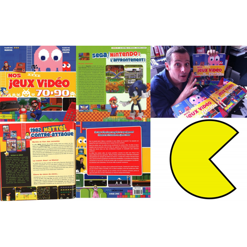 LIVRE Nos jeux-vidéo" 70-90"