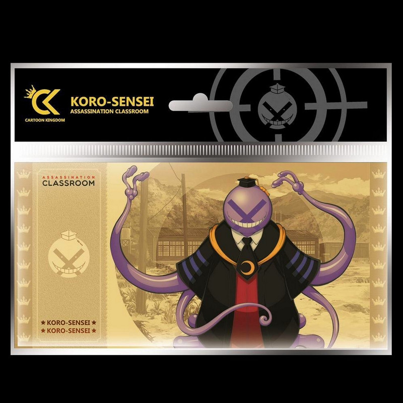 ASSASSINATION CLASSROOM Tickets d’Or - A – Saison 1 – Cartoon Kingdom ASSASSINATION CLASSROOM Tickets d’Or - A – Saison 1 – Cartoon Kingdom