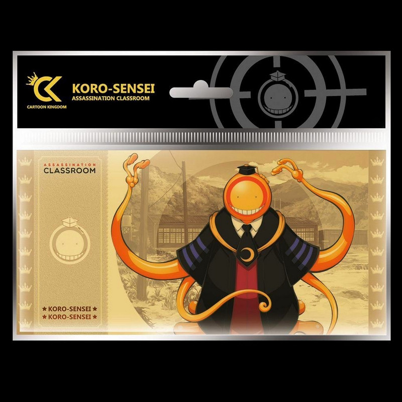 ASSASSINATION CLASSROOM Tickets d’Or - D – Saison 1 – Cartoon Kingdom ASSASSINATION CLASSROOM Tickets d’Or - D – Saison 1 – Cartoon Kingdom