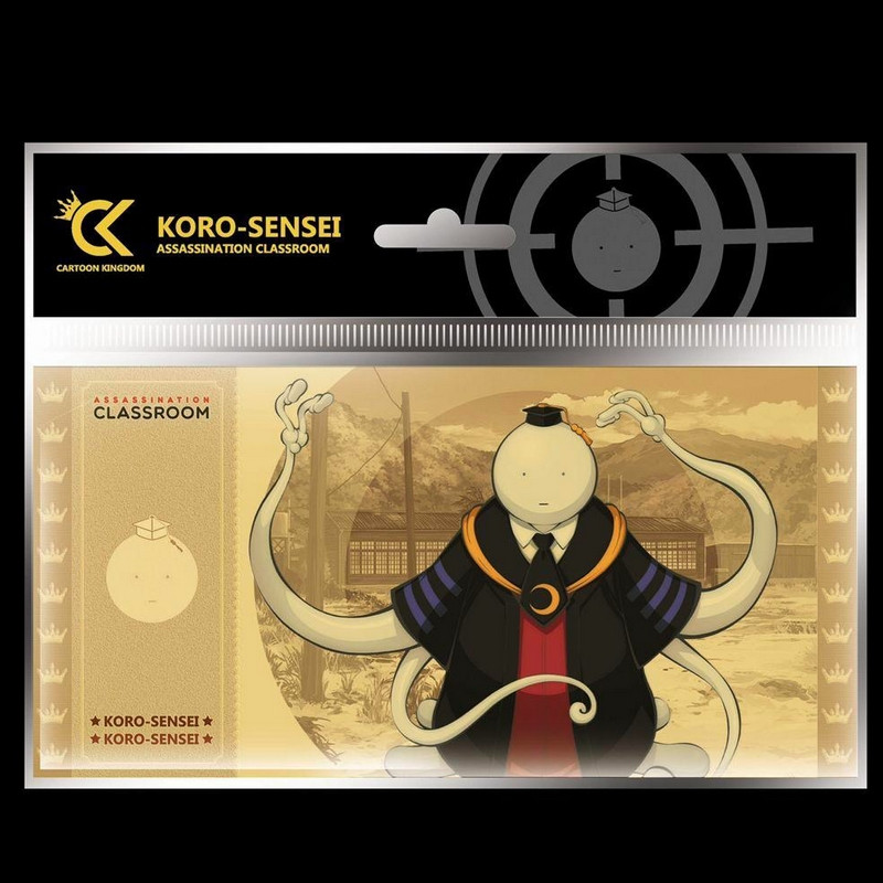 ASSASSINATION CLASSROOM Tickets d’Or - F – Saison 1 – Cartoon Kingdom ASSASSINATION CLASSROOM Tickets d’Or - F – Saison 1 – Cartoon Kingdom