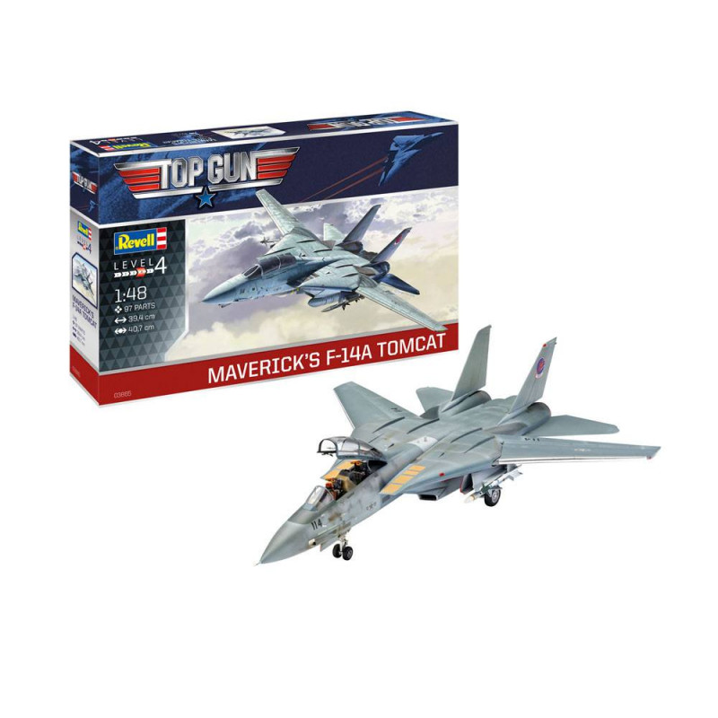 Maquette Maverick´s F-14A Tomcat Revell Top Gun