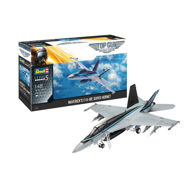 Maquette Maverick´s F/A-18E Super Hornet Revell Top Gun Maquette Maverick´s F/A-18E Super Hornet Revell Top Gun