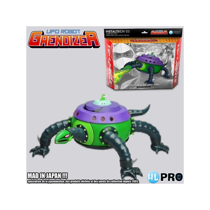 GOLDORAK figurine Metaltech Giru Giru HL PRO Golgoth GOLDORAK figurine Metaltech Giru Giru HL PRO Golgoth