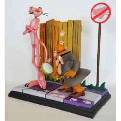 Statue Pink Panther & The Inspector Hollywood Collectibles