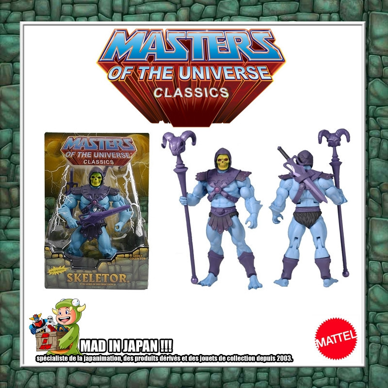 MAITRES DE L'UNIVERS CLASSICS figurine Skeletor MAITRES DE L'UNIVERS CLASSICS figurine Skeletor