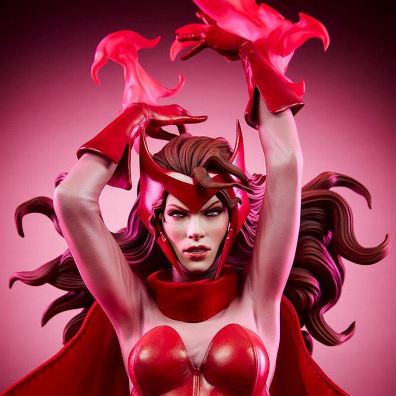 Statue Scarlet Witch Premium Format Sideshow Statue Scarlet Witch Premium Format Sideshow