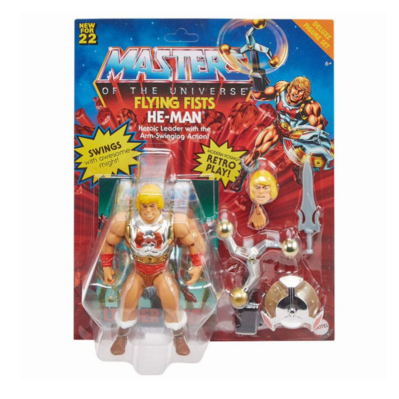 Figurine Flying Fists He-Man Mattel Figurine Flying Fists He-Man Mattel