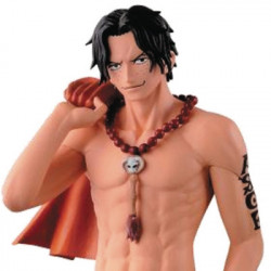 ONE PIECE figurine Ace Jeans Freak Banpresto Black