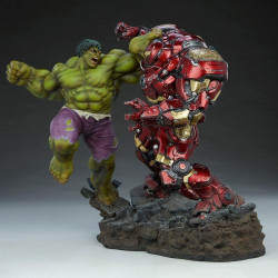 Statue Hulk Vs Iron Man Hulkbuster Sideshow