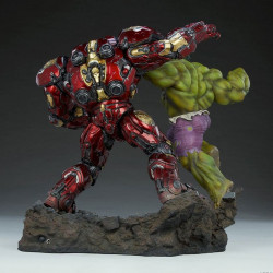 Statue Hulk Vs Iron Man Hulkbuster Sideshow