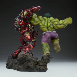 Statue Hulk Vs Iron Man Hulkbuster Sideshow