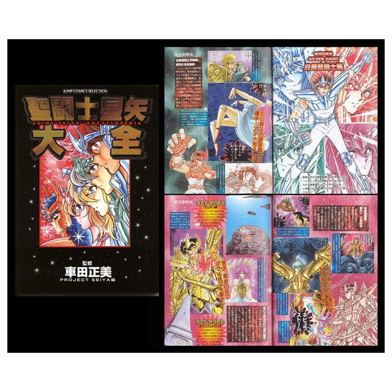 SAINT SEIYA art book Taizen Encyclopedia""