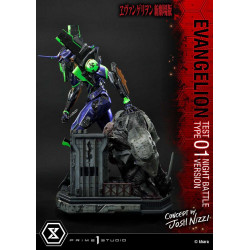 Statue Evangelion Test Type 01 Night Battle Version Prime 1 Studio