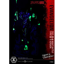 Statue Evangelion Test Type 01 Night Battle Version Prime 1 Studio
