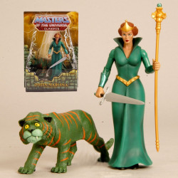 MAITRES DE L'UNIVERS CLASSICS figurine Queen Marlena  Captain Glenn + Cringer