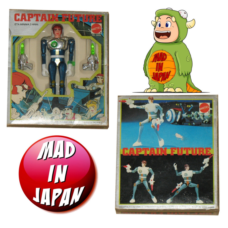 CAPITAINE FLAM figurine Capitaine Flam Mattel Italie CAPITAINE FLAM figurine Capitaine Flam Mattel Italie