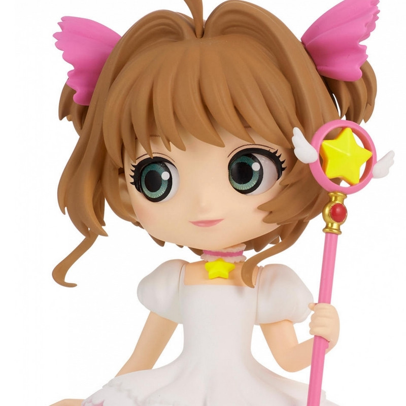 Figurine Q Posket Sakura Kinomoto Ver. A Banpresto Figurine Q Posket Sakura Kinomoto Ver. A Banpresto