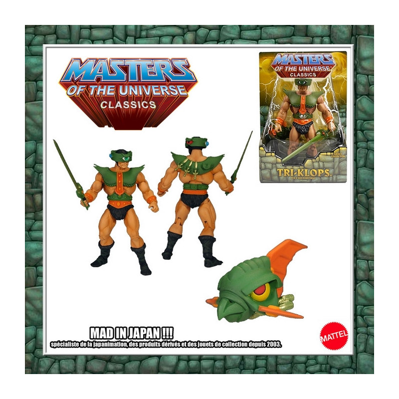 MAITRES DE L'UNIVERS CLASSICS figurine Tri-Klops MAITRES DE L'UNIVERS CLASSICS figurine Tri-Klops