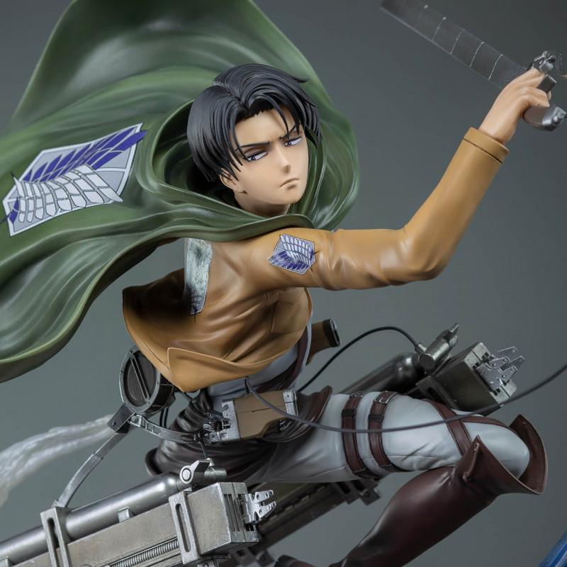 Statue Levi vs Female Titan Oniri Créations Statue Levi vs Female Titan Oniri Créations