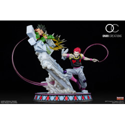 HUNTER X HUNTER Statue Gon VS Hisoka Battle At The Heavens Oniri Creations