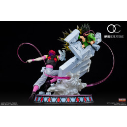 HUNTER X HUNTER Statue Gon VS Hisoka Battle At The Heavens Oniri Creations