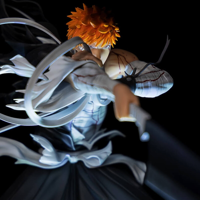 BLEACH Statue Kurosaki Ichigo First Bankai Oniri Créations BLEACH Statue Kurosaki Ichigo First Bankai Oniri Créations