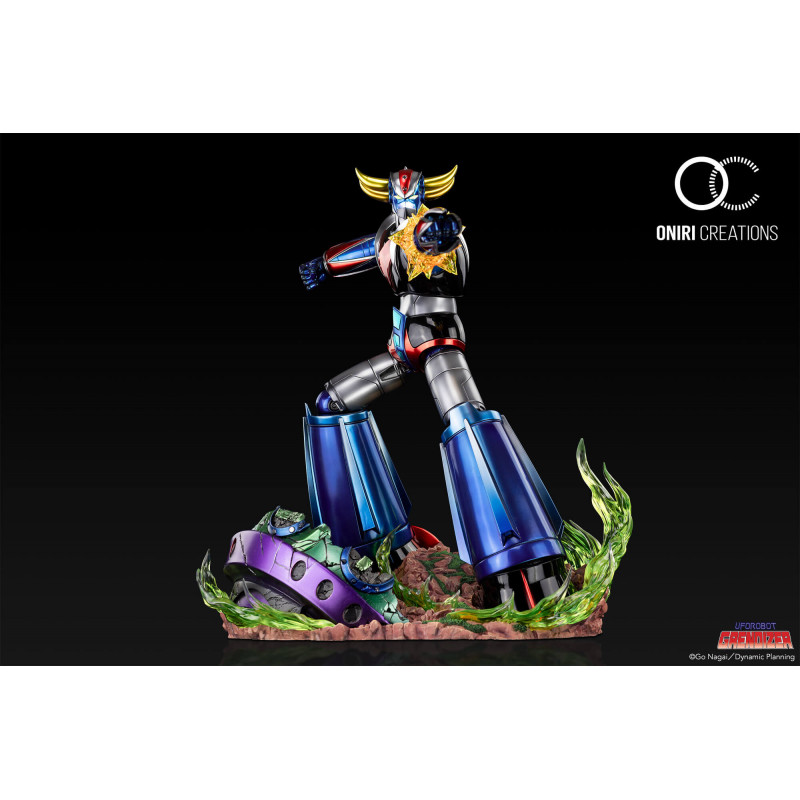 STATUE GOLDORAK 100CM NOIR - Animaux en résine XXL - Red Art