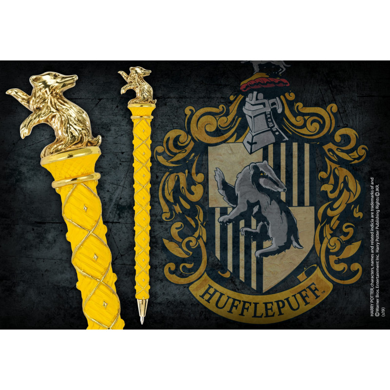 HARRY POTTER Stylo Poufsouffle Noble Collection