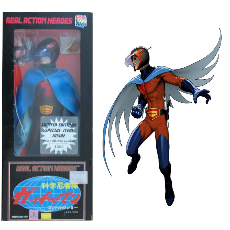 GATCHAMAN figurine Thierry Joe the Condor R.A.H Medicom GATCHAMAN figurine Thierry Joe the Condor R.A.H Medicom