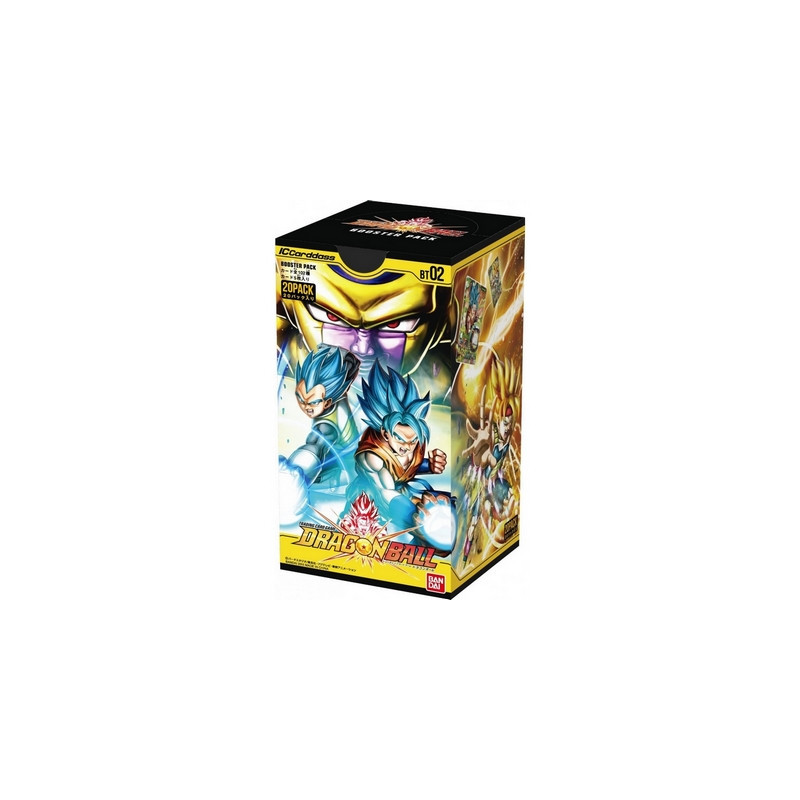 DRAGON BALL Z Boite 20 Boosters IC Carddass Bandai série 2 DRAGON BALL Z Boite 20 Boosters IC Carddass Bandai série 2