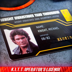 Knight Rider F.L.A.G Agent Kit Doctor Collector K2000